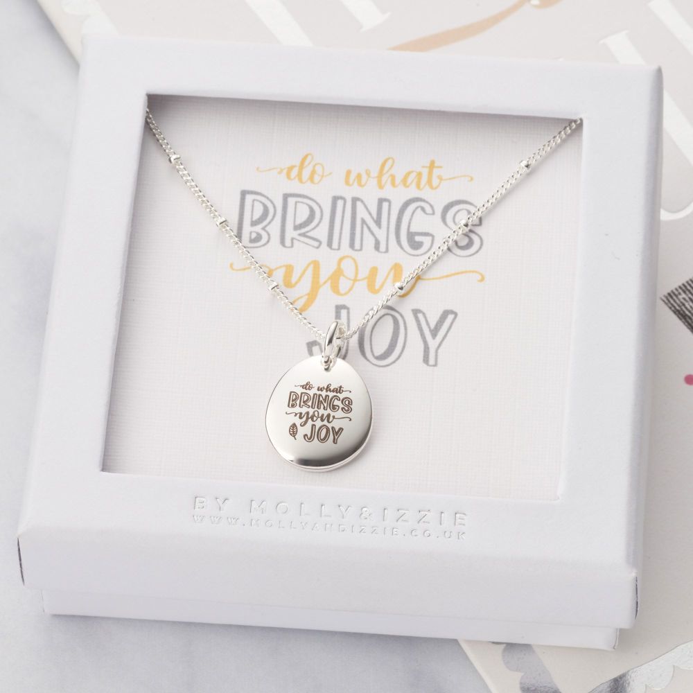 Do What Brings You Joy Necklace