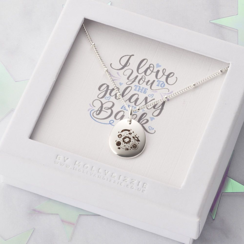 I Love You To The Galaxy and Back Necklace