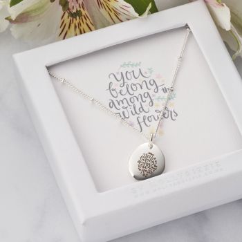 PN004 You Belong Among The Wildflowers Necklace