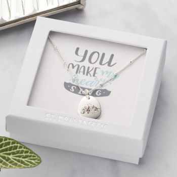 PN073 You Make My Heart Sing Necklace
