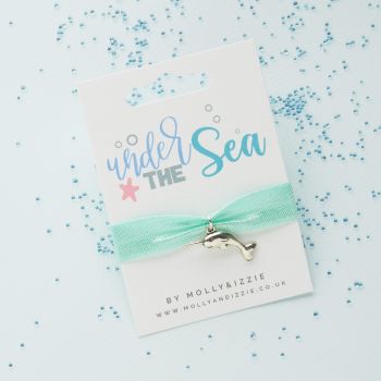 Under the Sea Stretch Bracelet  - Narwhal - pack of 5