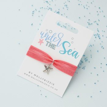 Under the Sea Stretch Bracelet  - Starfish - pack of 5