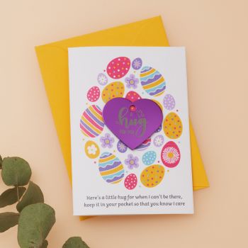 Easter Egg Little Hug Card - Pack of 5-(LH085)