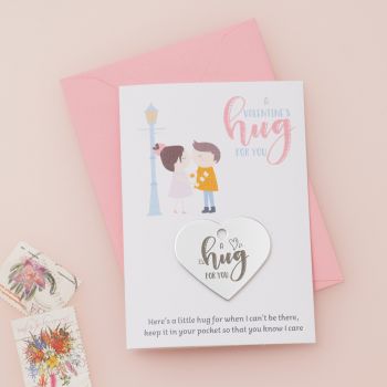 Valentine's Little Hug Card - Pack of 5- (LH001)