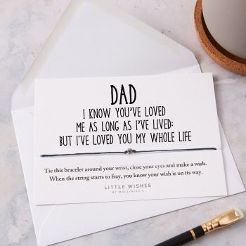WISH112 Dad Love You Whole Life (pack of 5)