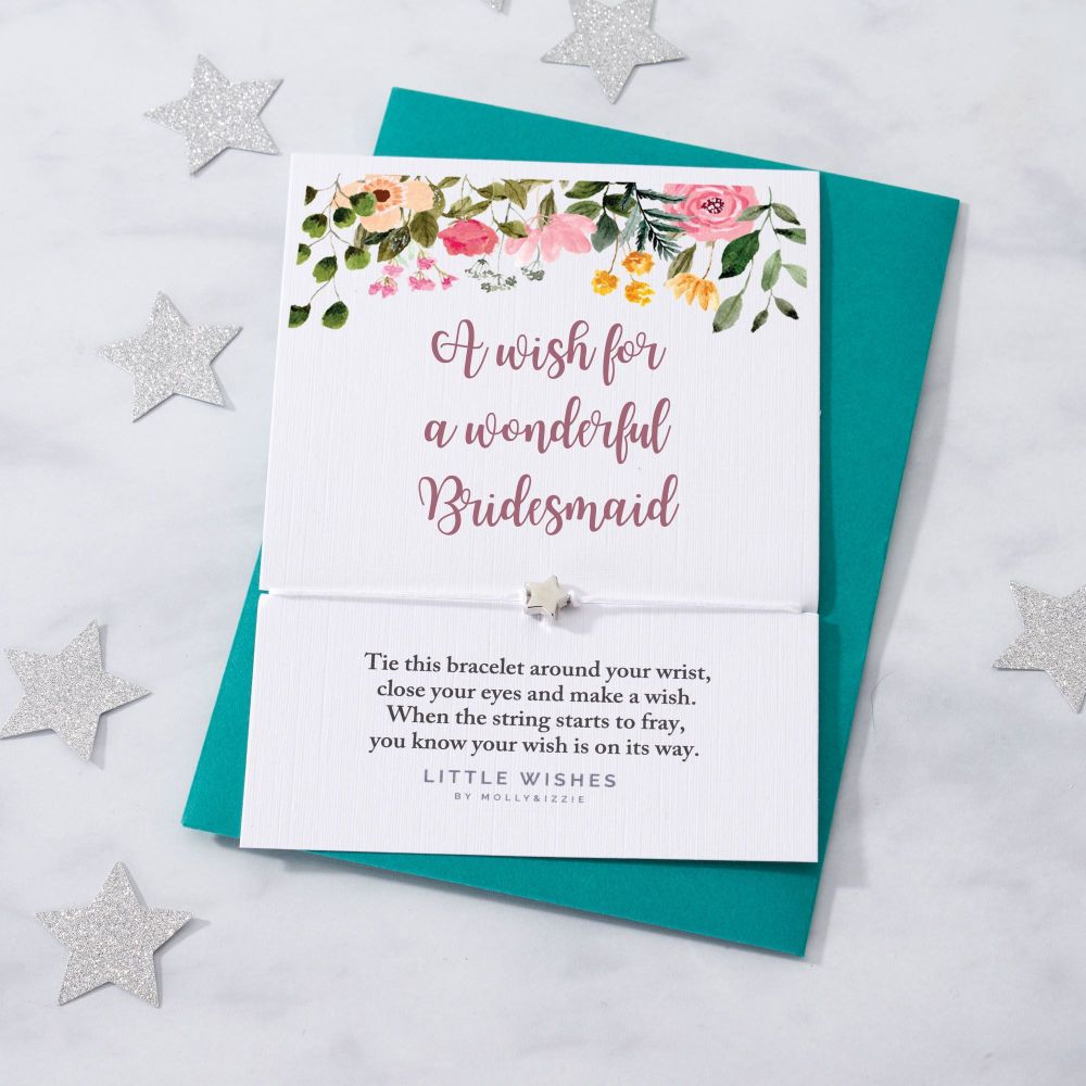 WISH275 Wonderful Bridesmaid (pack of 5)