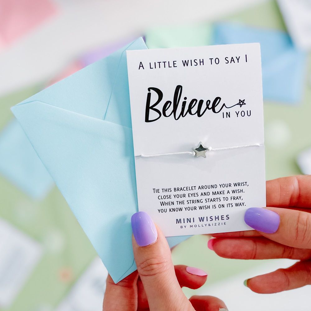 Believe In You Mini Wish Bracelet - Pack of 5