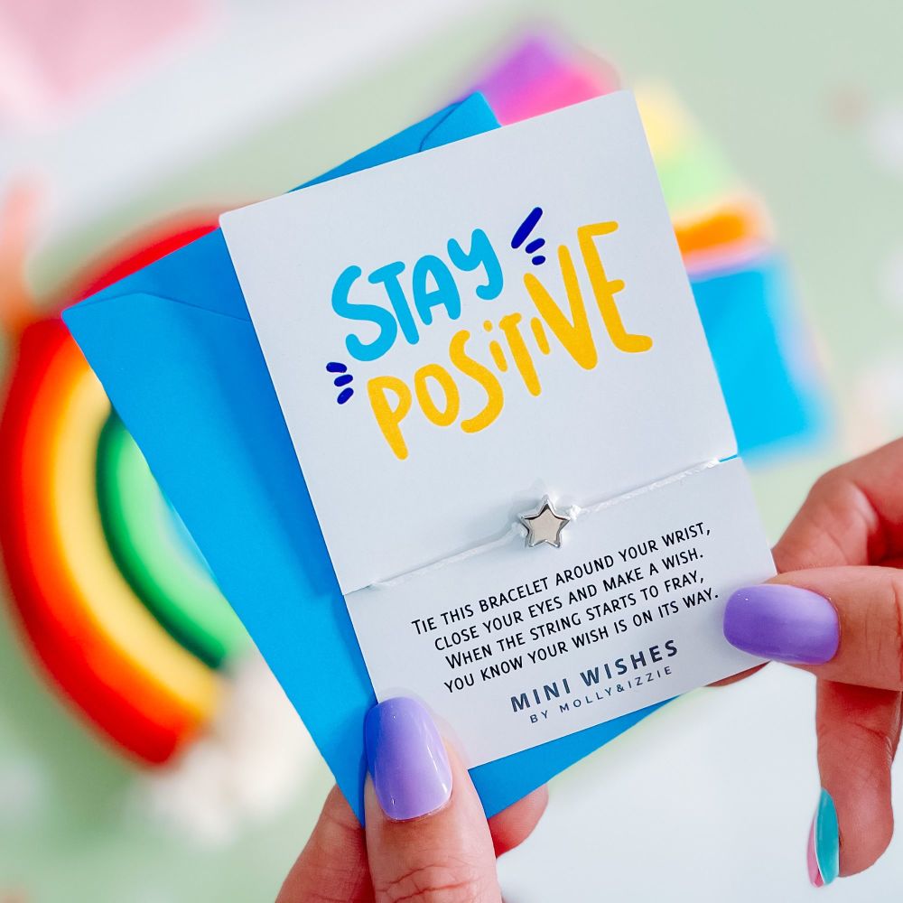 Stay Positive (pack of 5) MINIWISH109
