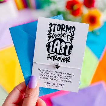 Storms Won't Last Forever (pack of 5) MINIWISH178