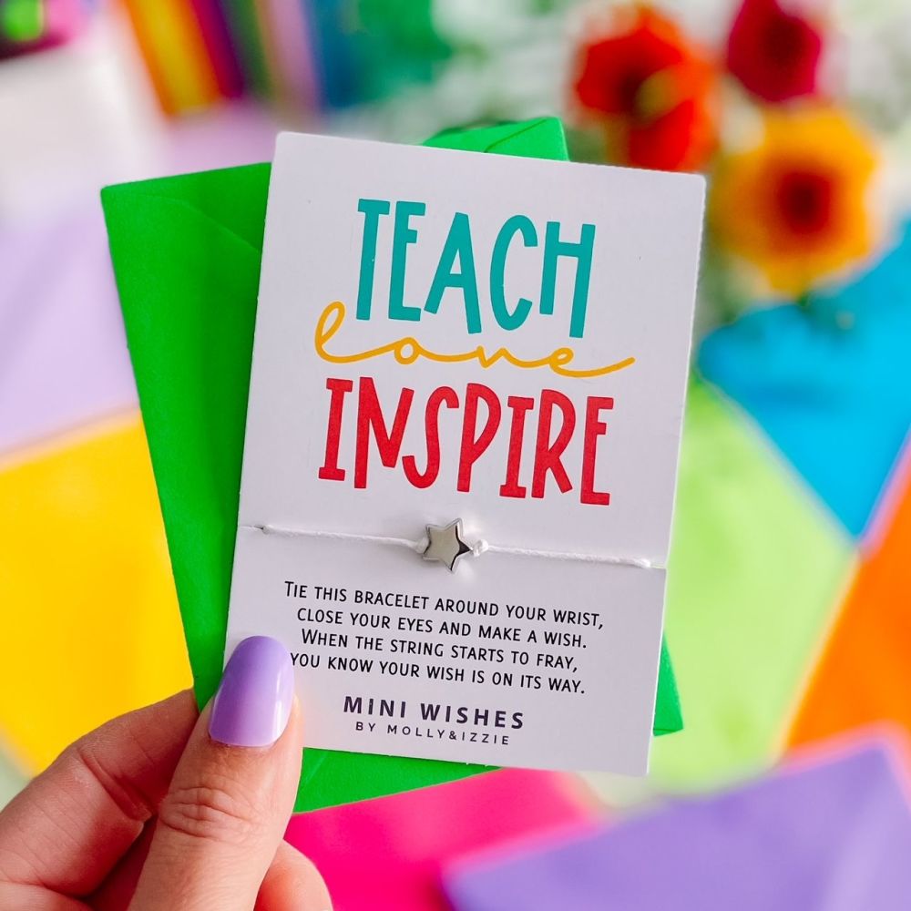 Teach Love Inspire (pack of 5) MINIWISH183