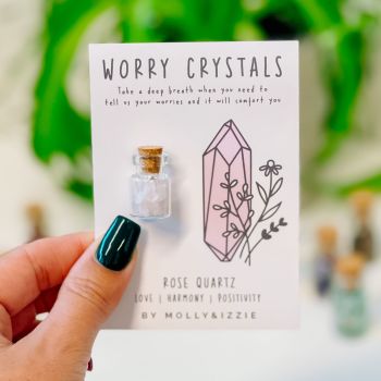 Worry Crystals - Rose Quartz - pack of 5