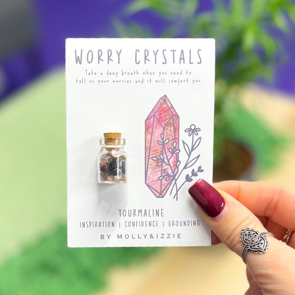 Worry Crystals - Tourmaline- pack of 5