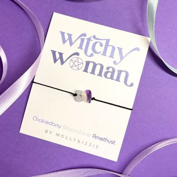 Adjustable Crystal Bracelet - Witchy Woman