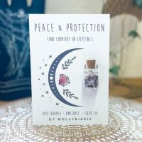 Jar of Crystals - Peace and Protection - pack of 5