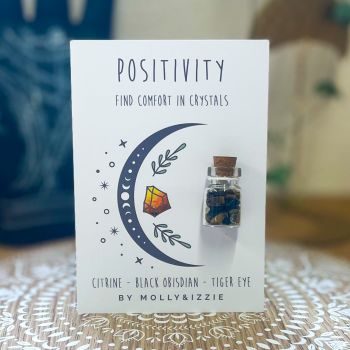 Jar of Crystals - Positivity - pack of 5