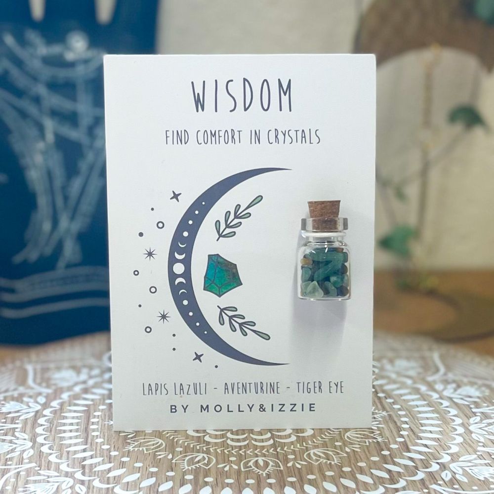 Jar of Crystals - Wisdom - pack of 5