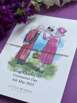 King Charles Coronation Bracelet - Pack of 5