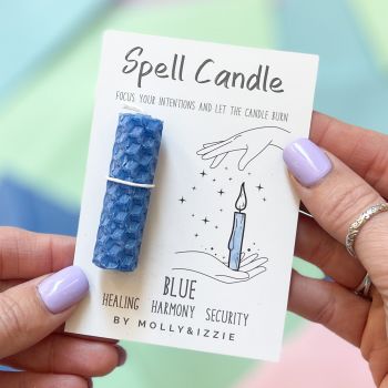 Spell Candle - Blue - Pack of 5