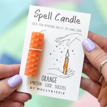 Spell Candle - Orange - Pack of 5