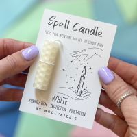 Spell Candle - White - Pack of 5