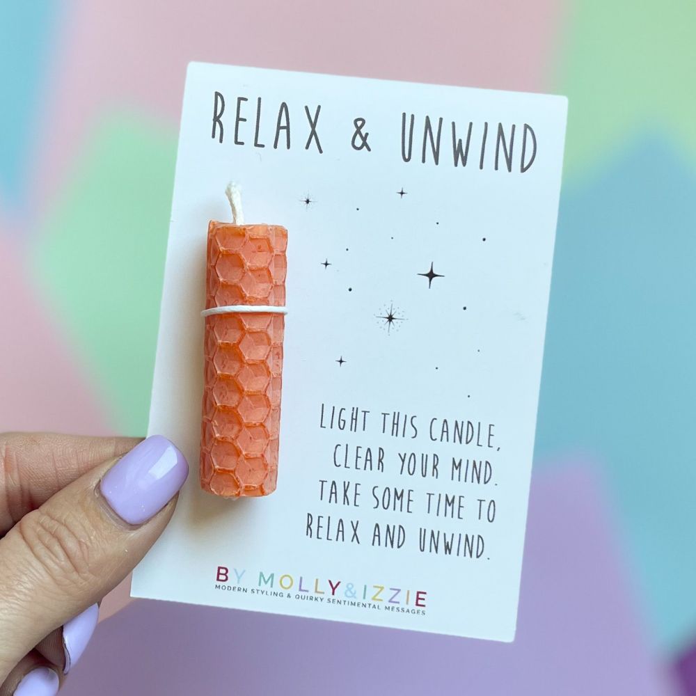 Orange Relax & Unwind Candle - Pack of 5