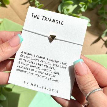 The Triangle - Adjustable Charm Bracelet  Pack of 5