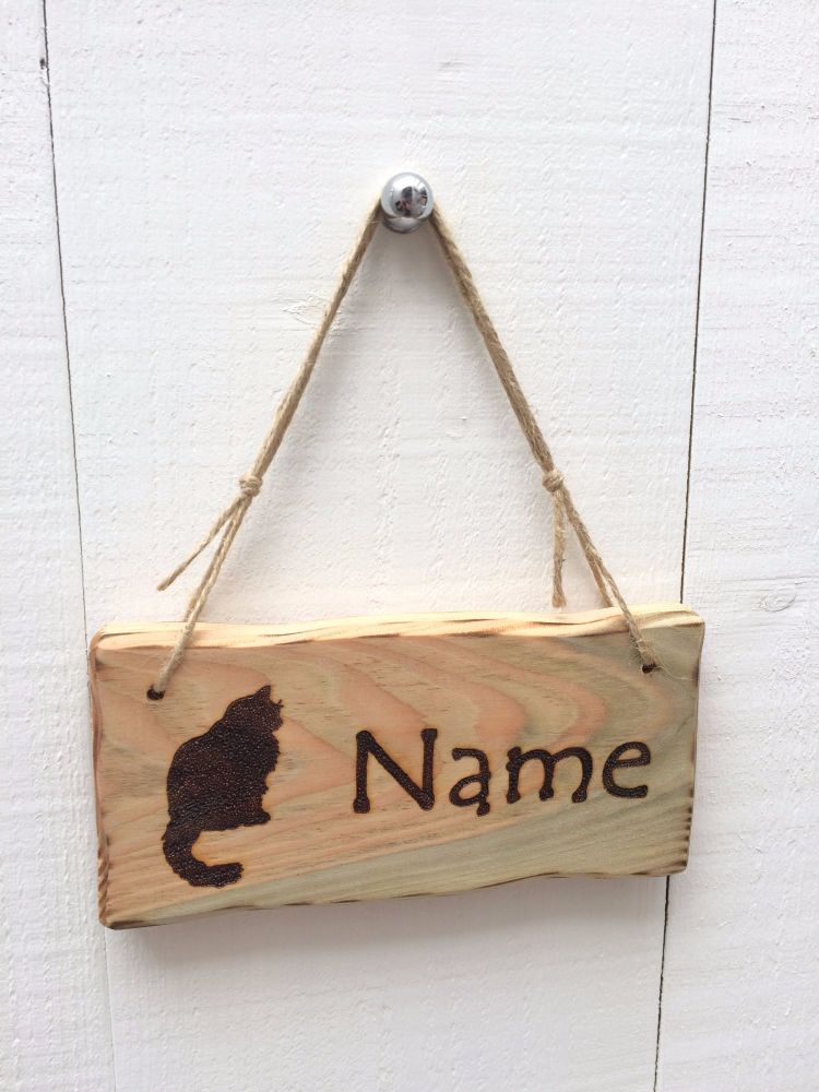 Cat - 20cm x 10cm