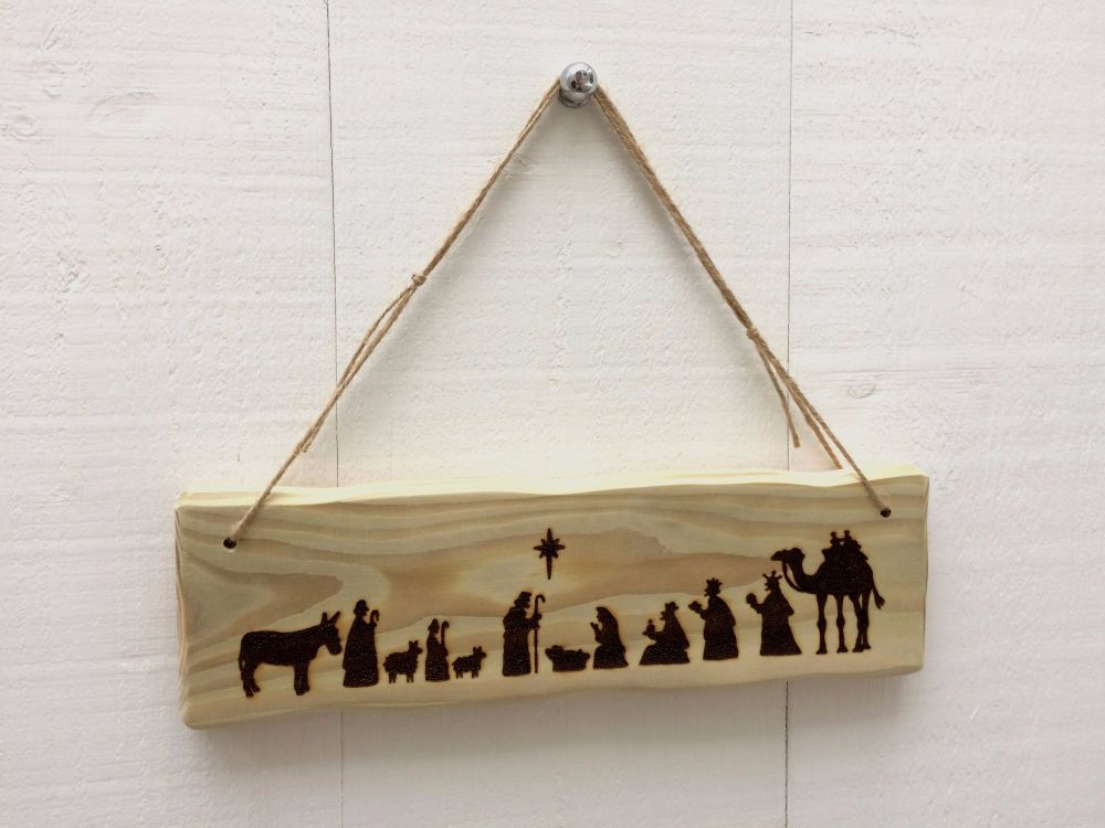 Nativity - 32cm x 10cm
