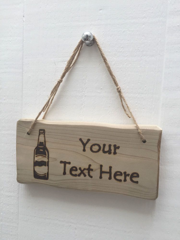 Beer Bottle - 20cm x 10cm