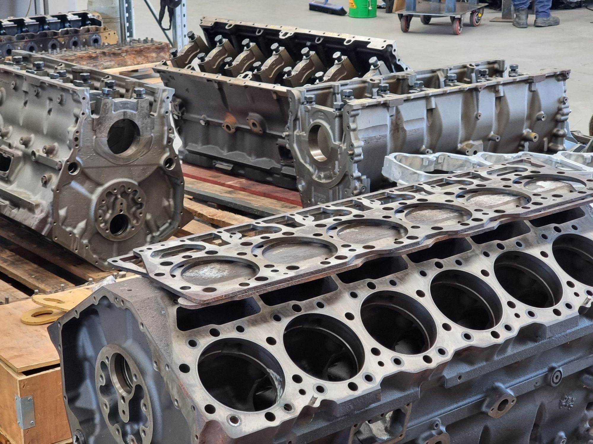 CaterpillarÂ® Used C32 Parts From Second Hand Engine Blocks For Sale