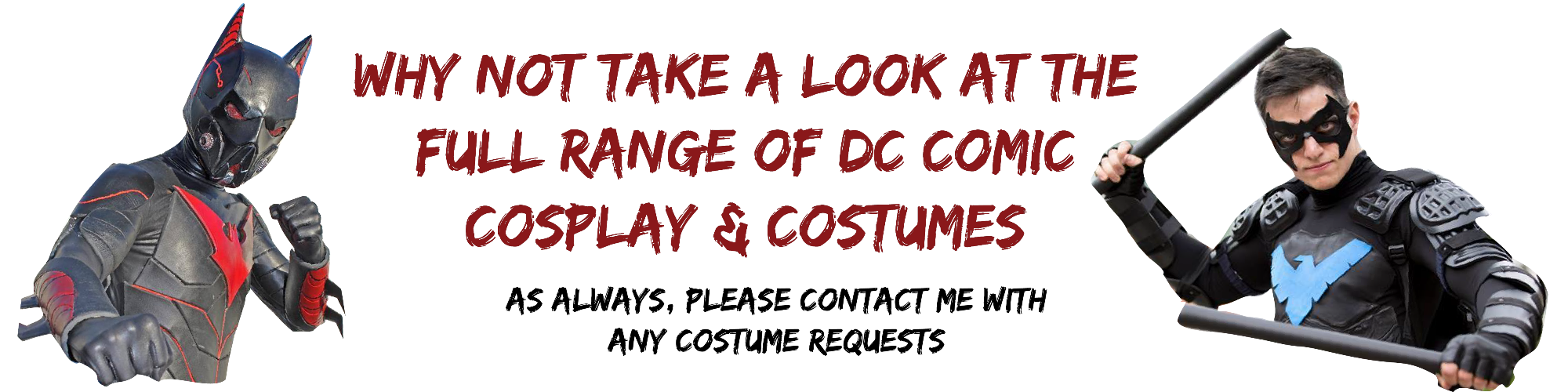 DC Comic Con Costumes & Accessories