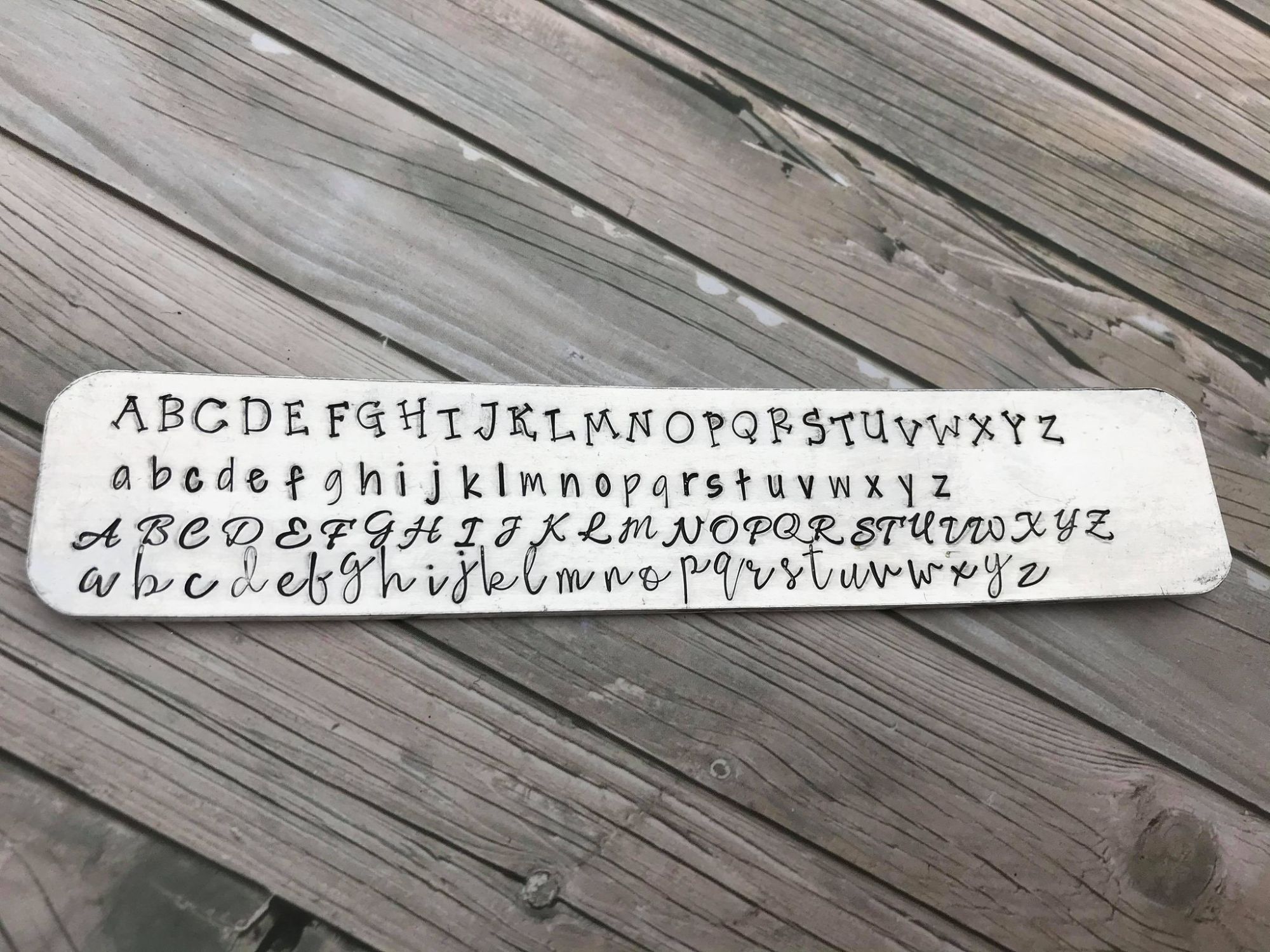 Font Stamps