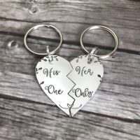 His One, Her Only Keyring