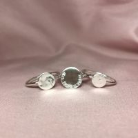 Silver Disc Ring | Celestial Collection