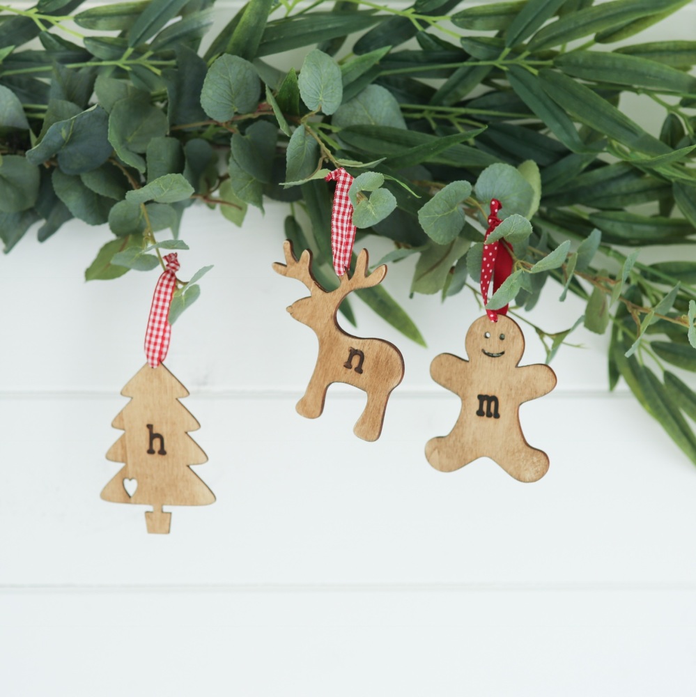 Personalised Initial Christmas Decoration
