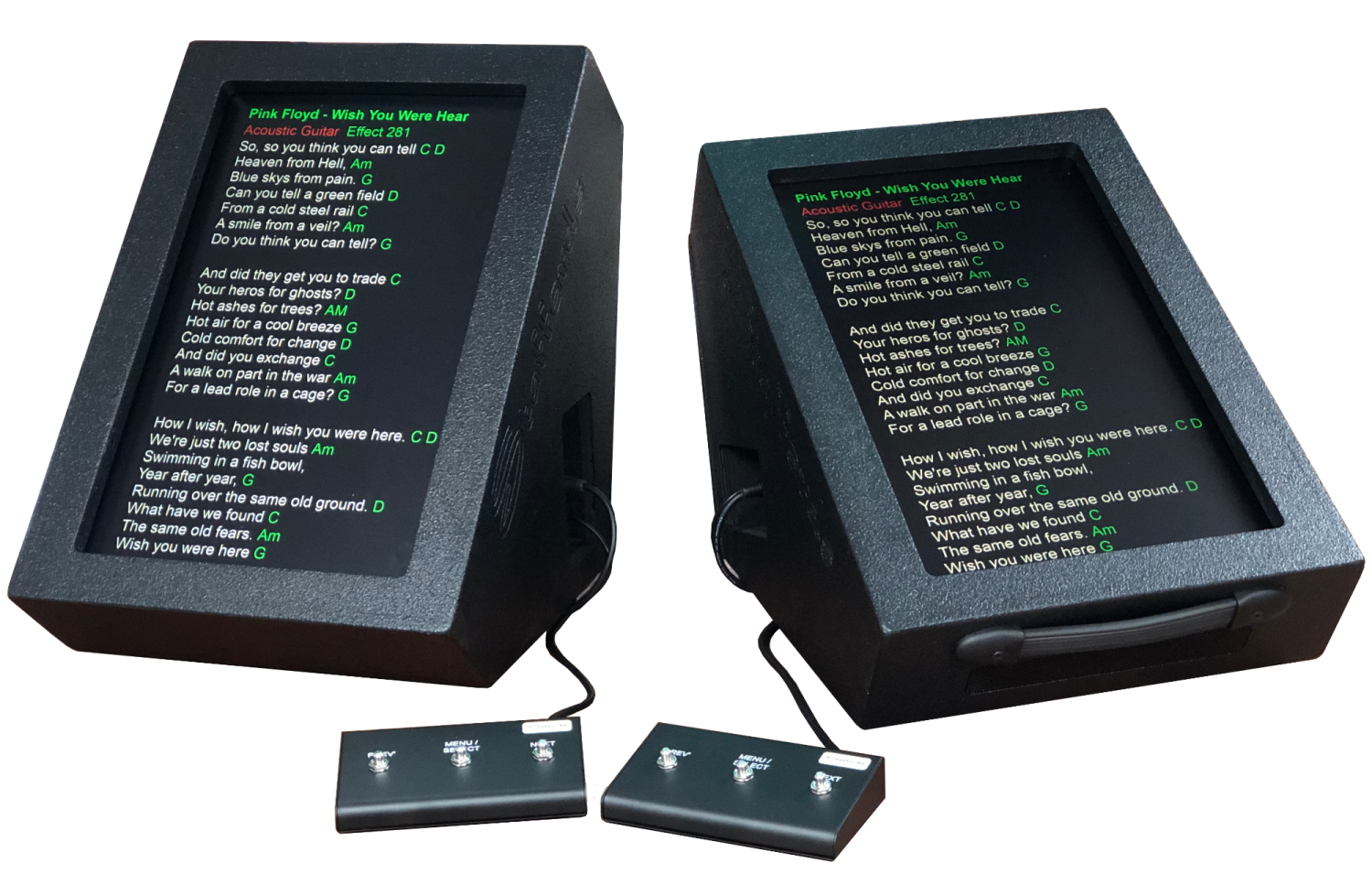 Vocalists Lyric Prompter Wedge03 Stageprompter