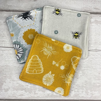 Mini Face Wipes Set Of 3 - Bee Set