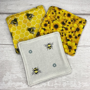 Mini Face Wipes Set Of 3 - Bee Set