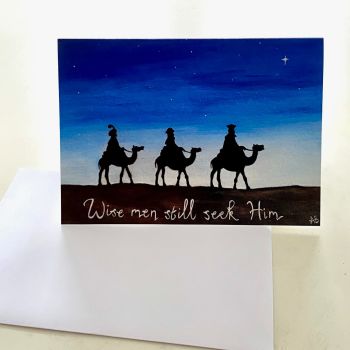 Wise Men Still Seek Him Greeting Card