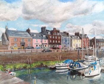 'Arbroath Harbour' Giclée Fine Art Print