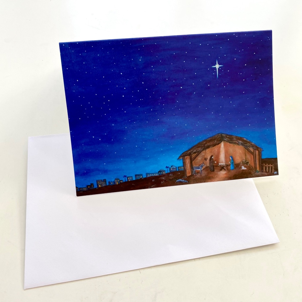 O Holy Night Greeting Card