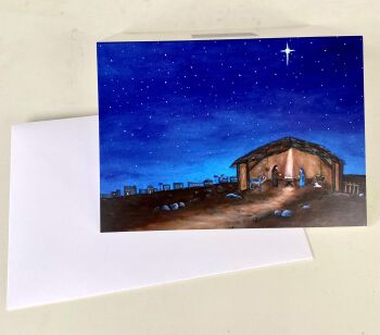 O Holy Night Greeting Card