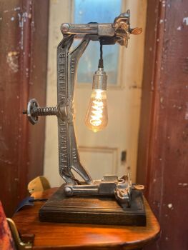 "The Mangle" table lamp