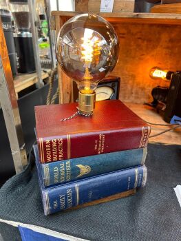 Large books stack lamp