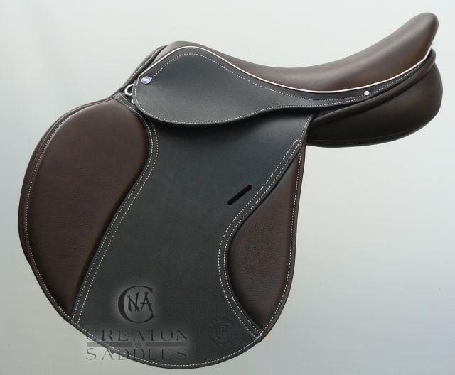 saddle-with-white-stitching
