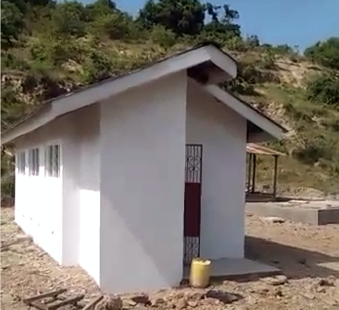 Toilet Block completed 0719