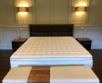 Hybrid Vacuum Foam & Pocket Spring Pillow Top Mattress 100x200cm