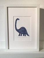Dinosaur (medium frame 23x32cm)