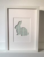 Bunny (medium frame 23x32cm)