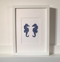 Sea Horses (medium frame 23x32cm)